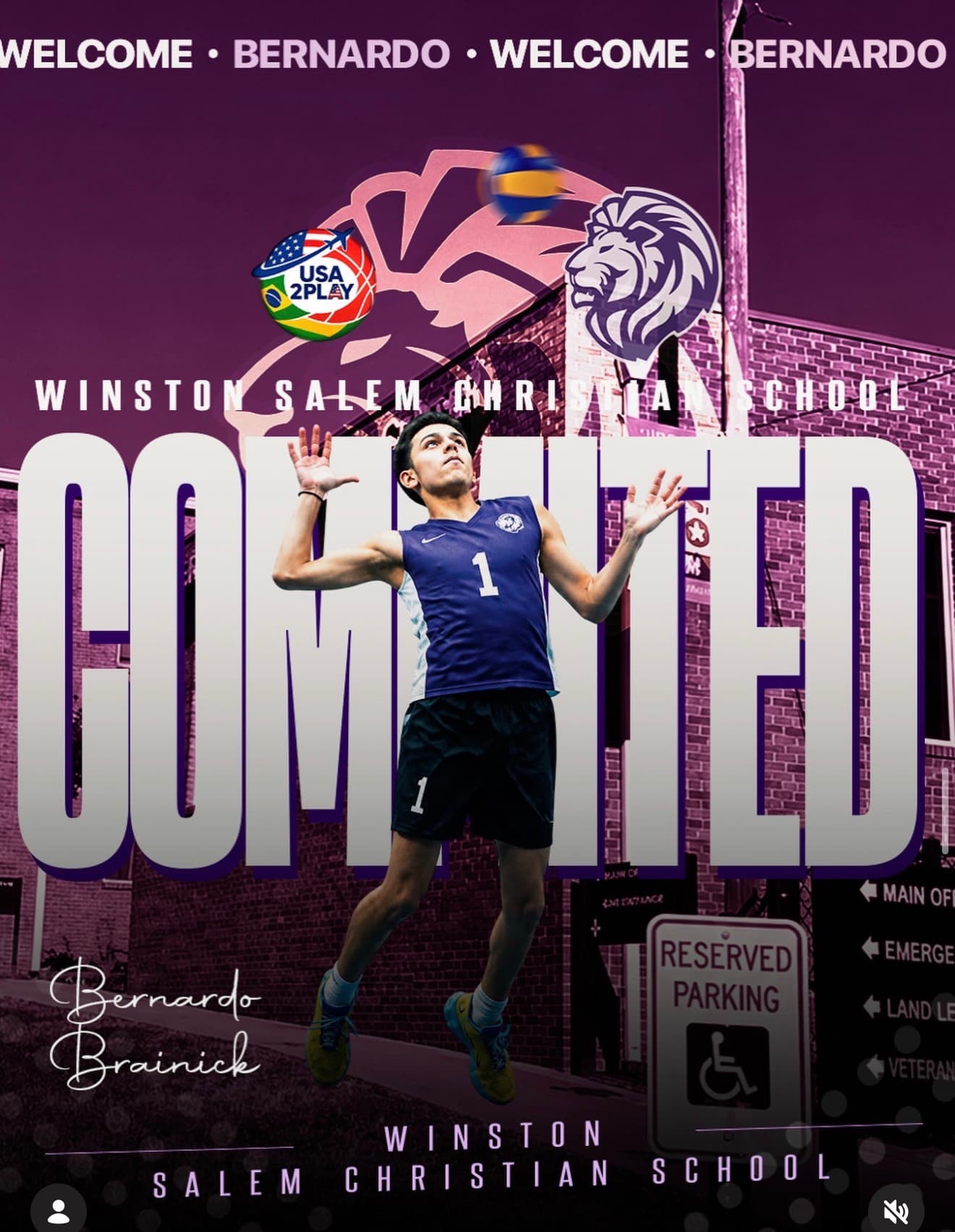 Bernardo Brainick, committed