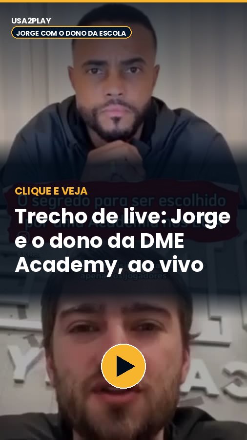 Depoimento: Jorge e Matt, DME Academy